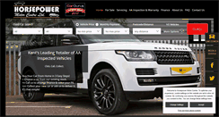Desktop Screenshot of horsepower-motor-centre.co.uk